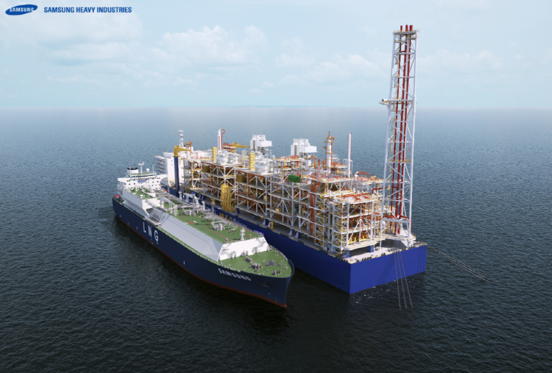 [크기변환]2.삼성중공업이 개발한 심해용 FLNG 표준모델 MLF-O 이미지.png