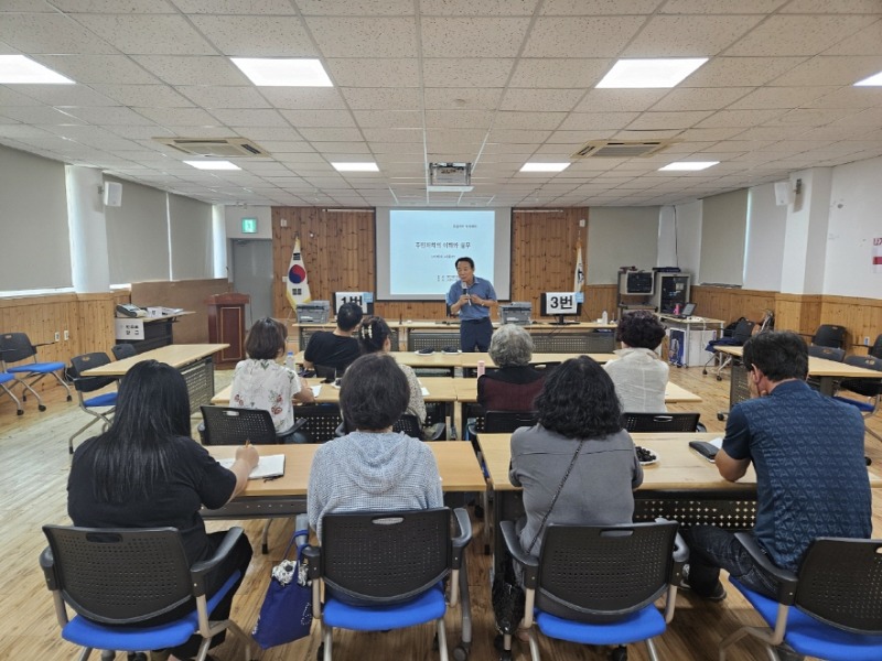 1-2. 사등면 주민자치회， 찾아가는 주민자치 아카데미 및 8월 정기회의 개최 1.jpeg